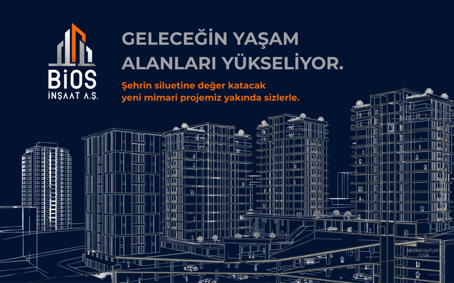 Geleceğin yaşam alanları yükseliyor — BIOS İnşaat planlanan projeler